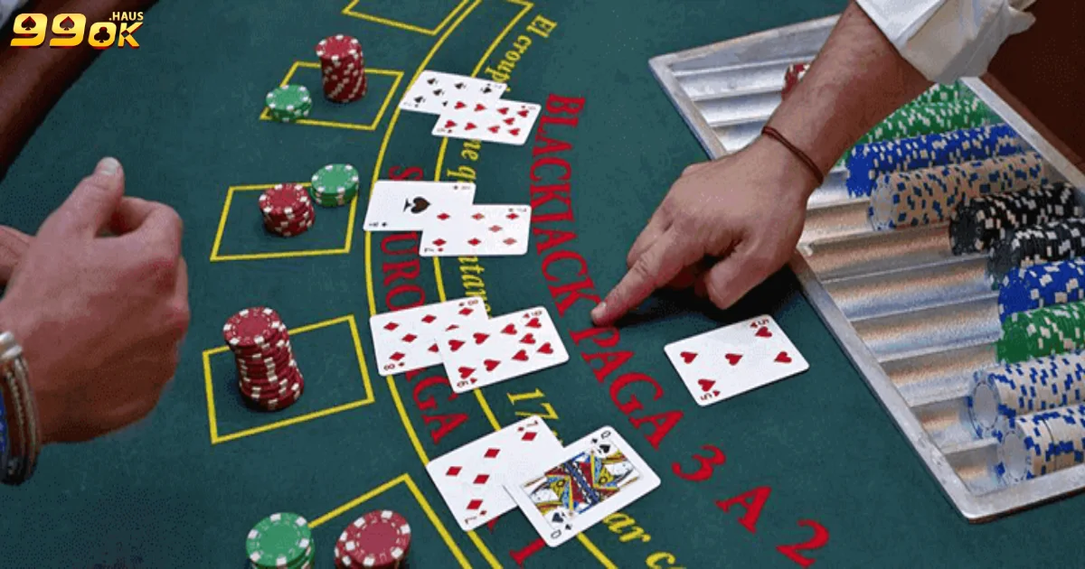 Luật Chơi Blackjack - Hướng Dẫn Chi Tiết Nhất Ngay Tại 99OK 5 Khi nào nên dùng chiến thuật cược gấp thếp?